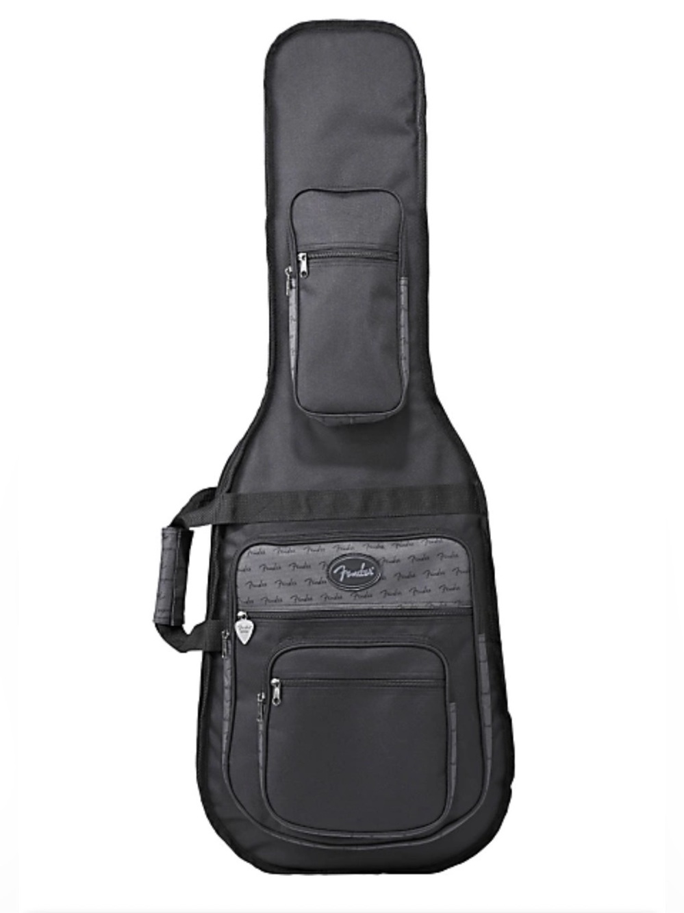 Fender Black Padded Guitar Gig Bag with Front Pockets